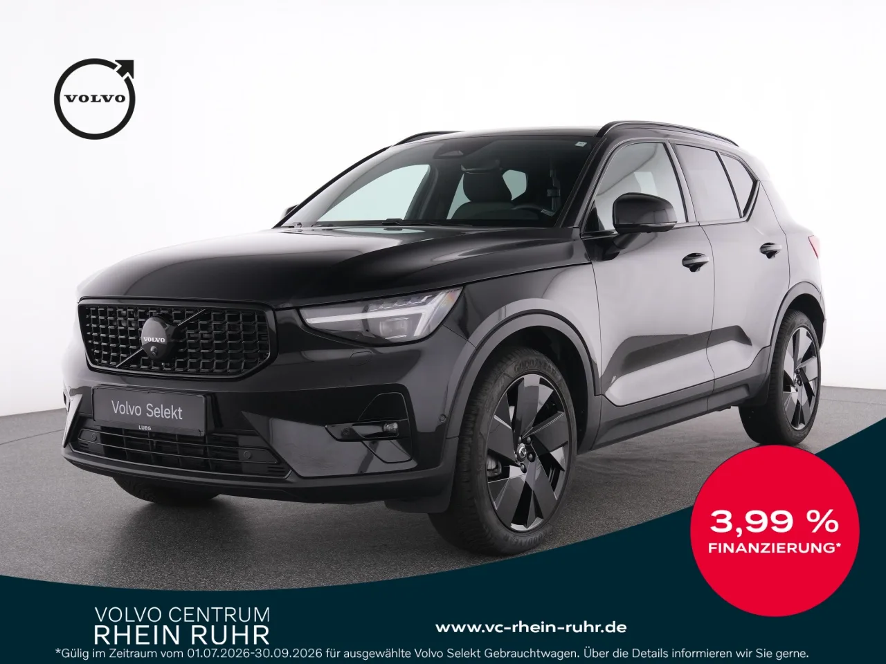 VOLVO XC40 B4  Plus Black Ed.+AHK+ACC+BLIS+PANO+360°+ - 197 PS
