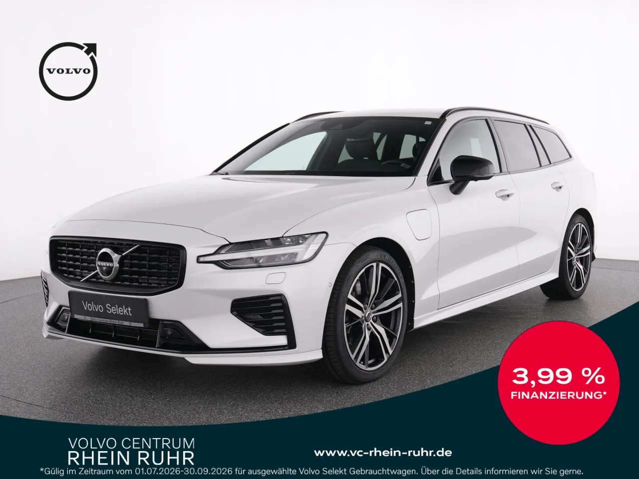 VOLVO V60 T8 Recharge R-DESIGN AHK+FAP+LICHTPAK+LM+ - 454 PS