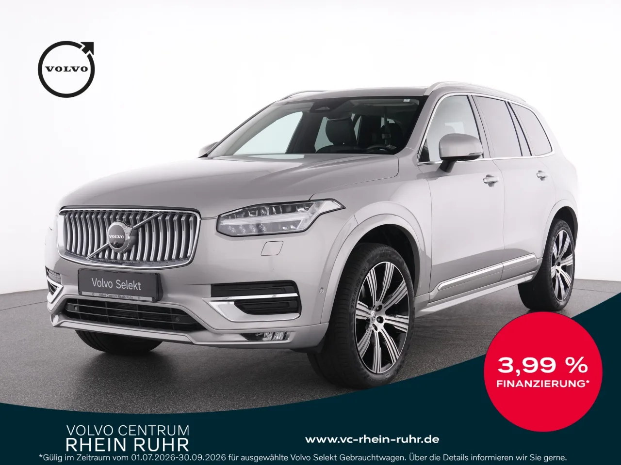 VOLVO XC90 B5 AWD  Ultimate Bright+AHK+LM21+360°+ - 235 PS