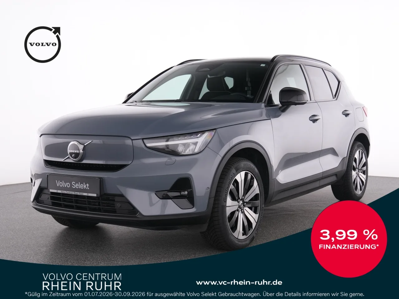 VOLVO XC40 PURE ELECTRIC ULTIMATE AHK+MET+STANDHZ+PANO - 231 PS