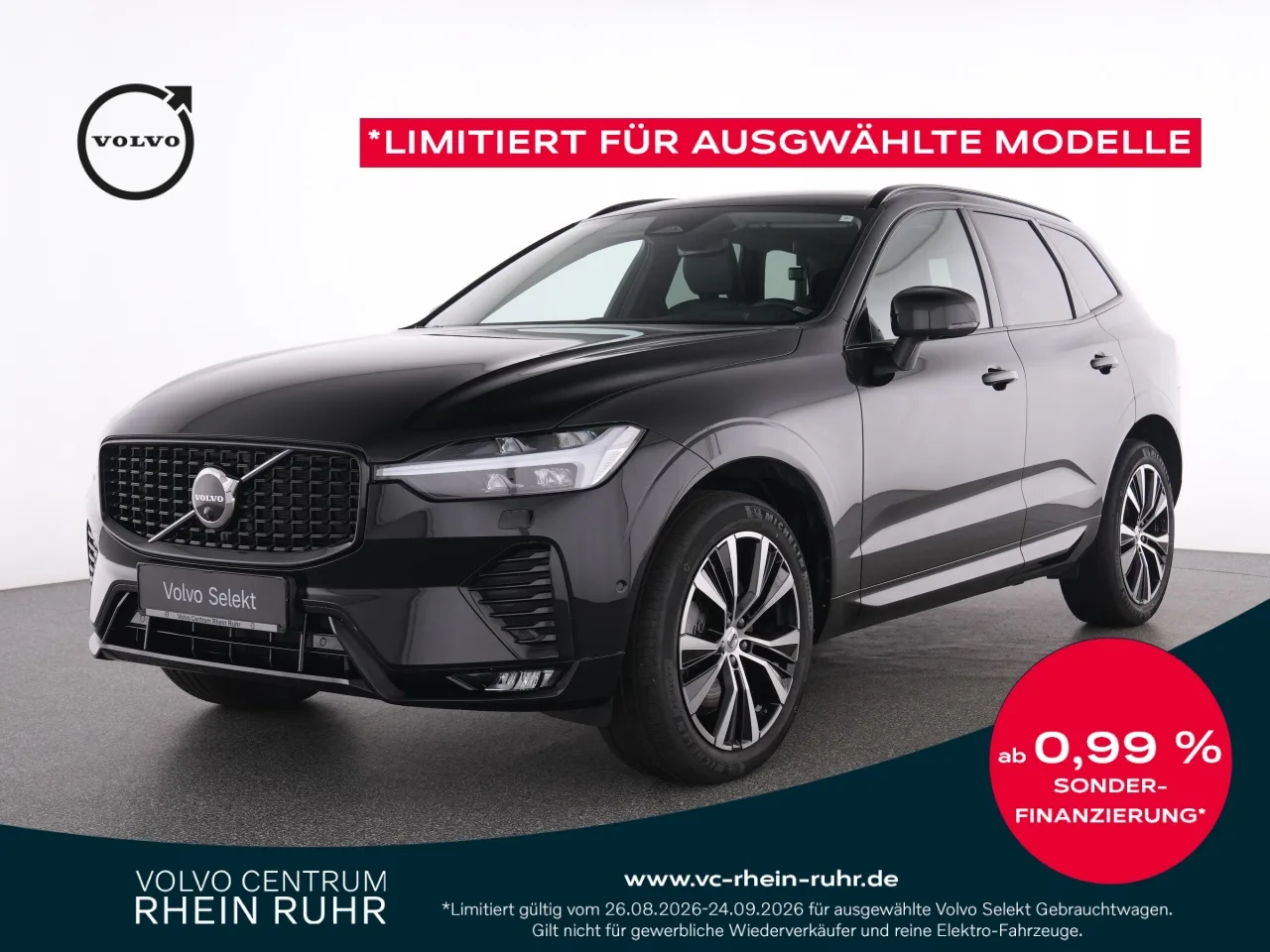 VOLVO XC60 B4  Plus Dark+AHK+LICHTPAK+LM20+360°+PANO+ - 197 PS