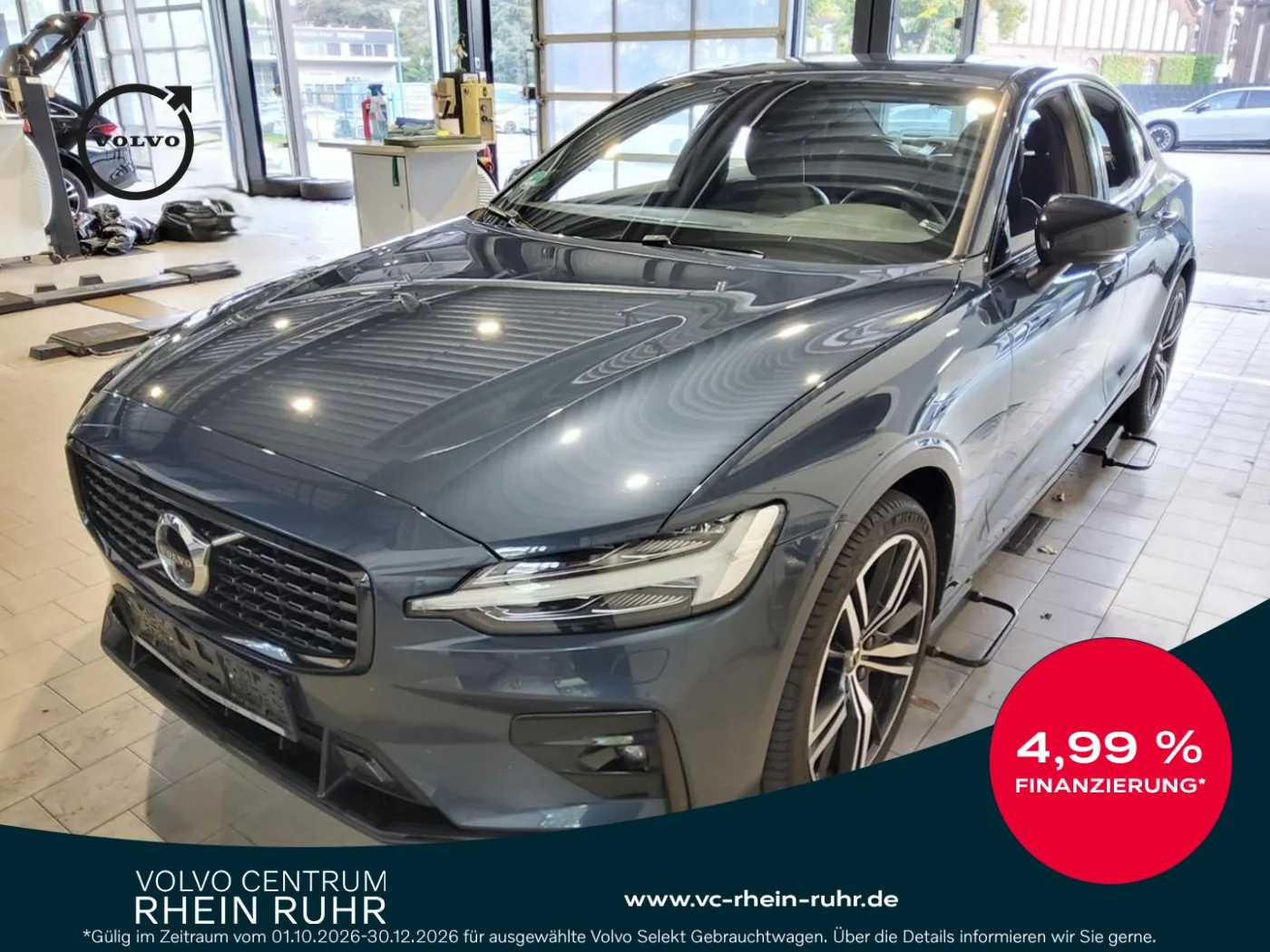 VOLVO S60 B4 R-DESIGN LICHTPAK+360°+SD+MEMORY+MET+LM19 - 197 PS